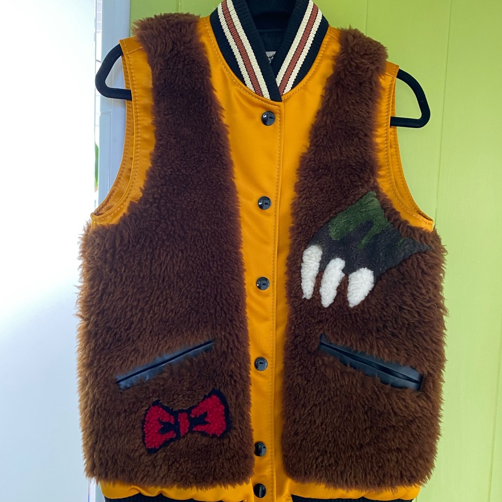 Coach Shearling Vest - Picture 2 of 5